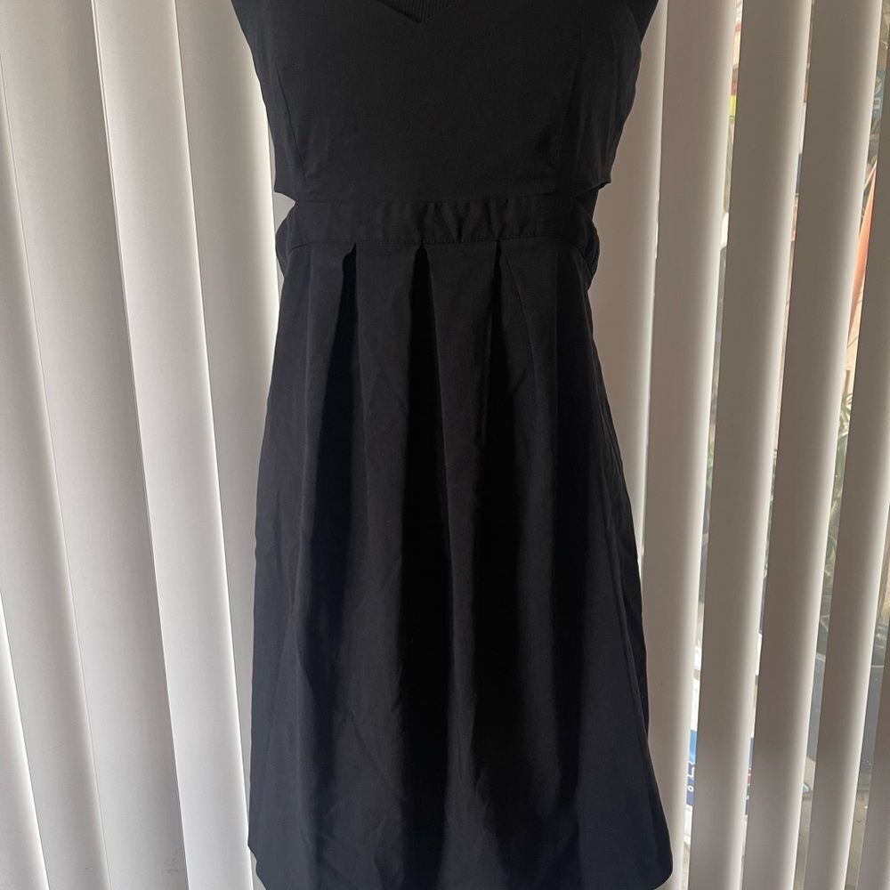 Sparkle & Fade ▪ Black Cutout Dress, LBD
